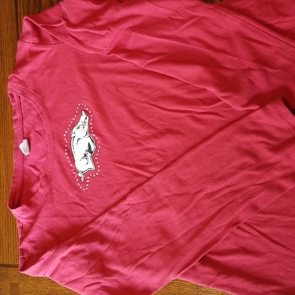 Sideline Apparel | Tops | Sideline Ladies Razorbacks Shirt | Poshmark